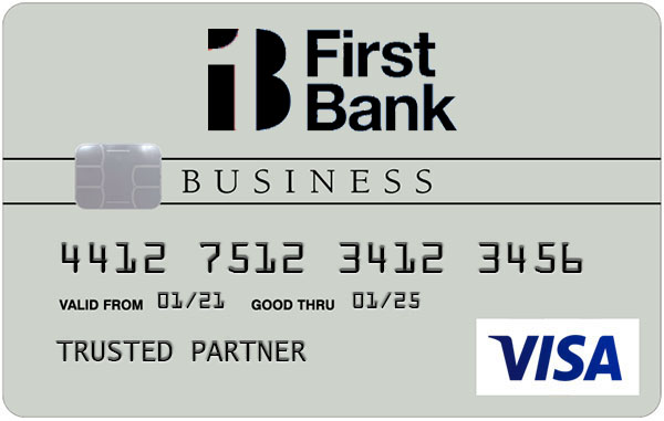 Business Credit Card | First Bank